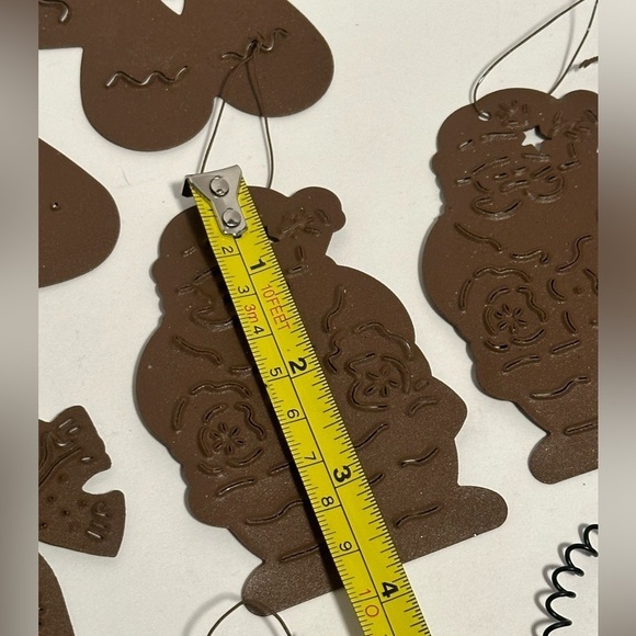 Rustic Metal Ornaments and Garland - Picture 11 of 16